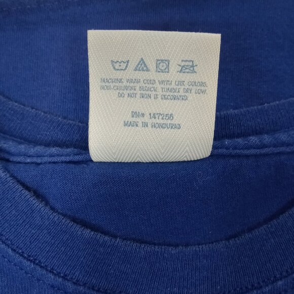 SIMPLY SOUTHERN Blue Daisy Worthy T-shirt Womens Size Medium - Picture 6 of 6